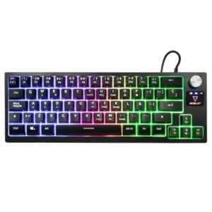 TECLADO GAMER OCELOT OK-M60 / MEMBRANA / ALÁMBRICO / ILUMINACIÓN RGB / ESPAÑOL