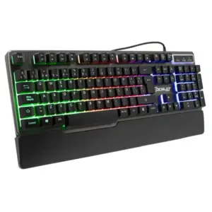 TECLADO GAMER OCELOT OKM-S2 / MEMBRANA / ALÁMBRICO / ILUMINACIÓN RGB / ESPAÑOL