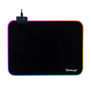 MOUSEPAD OCELOT GAMING RGB OMP01 / CONEXIÓN USB PLUG AND PLAY / COLOR NEGRO