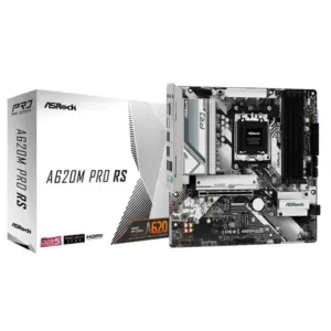 TARJETA MADRE ASROCK / MICRO-ATX / A620M PRO RS / S-AM5 / AMD A620 /  HDMI / 192GB / DDR5 / AMD