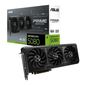 TARJETA DE VIDEO ASUS PRIME-RTX5080-16G GDDR7/1HMDI/3DP/PCI 5.0