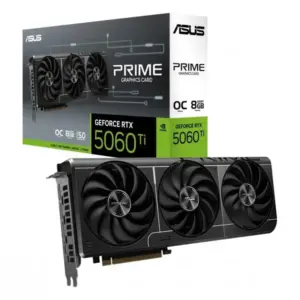 TARJETA DE VIDEO ASUS PRIME-RTX5060TI-O8G GDDR7/1HMDI/3DP/PCI 5.0