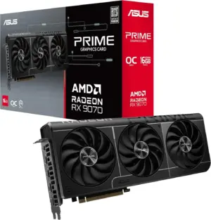 TARJETA DE VIDEO ASUS PRIME-RX9070-O16G 16GB DDR6/HDMI/DP