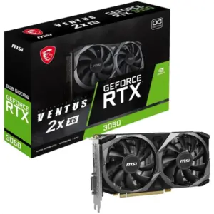 TARJETA DE VIDEO MSI NVIDIA GEFORCE RTX 3050 OC PCIE4 X 8/8GB/GDDR6/ESTANDAR/1HDMI/1XDP/DL-DVI-D