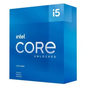 CPU INTEL CPU CORE I5 11600K 11TH GEN / LGA 1200 / 4.90GHZ / 6 NÚCLEOS / 12MB CACHÉ / NO INCLUYE DISIPADOR