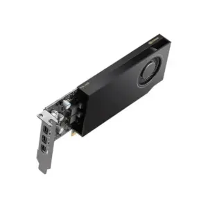 TARJETA DE VIDEO PNY NVIDIA QUADRO A400 / PCIE X16 3.0 / 4 GB / GDDR6 / 3X MINIDP 1.4 / BAJO PERFIL