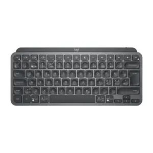 TECLADO LOGITECH MX KEYS MINI GRAPHITE / ILUMINADO / MASTER SERIES / INALAMBRICO BOLT / BLUETOOTH / USB-C / USB
