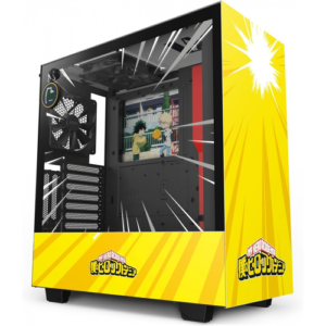 GABINETE NZXT H510I RIVALS / AMARILLO / CON VENTANA / MIDI-TOWER / ATX / MICRO-ATX / MINI-ATX / EDICION ESPECIAL / GAMER