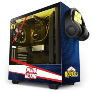 GABINETE NZXT H510I ALL MIGHT MT MINI ITX MICRO / ATX / BLUE CA-H510I-MH-AM