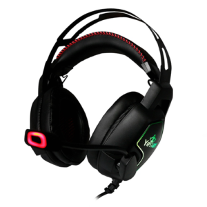 AUDIFONOS GAMER / YEYIAN / VICIOUS SERIE 3000 / ALÁMBRICO / 2 METROS / USB / 3.5MM / NEGRO / YDV-33403